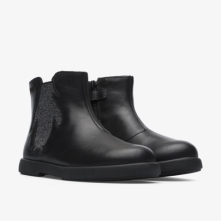 Camper Duet Chelsea Boots Black - Kids Singapore ZLDYQP-933